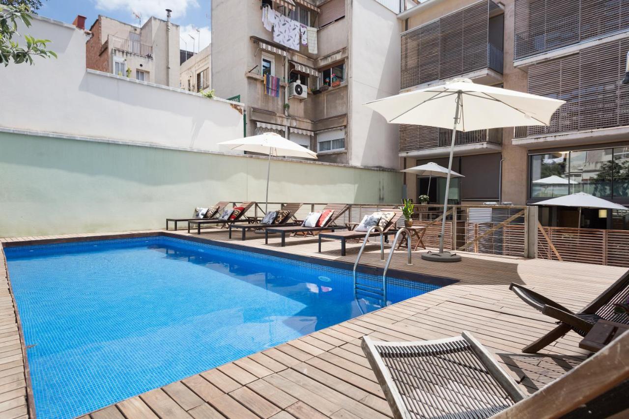 Apartment Barcelona Rentals - Gracia Pool Apartments Center Eksteriør bilde